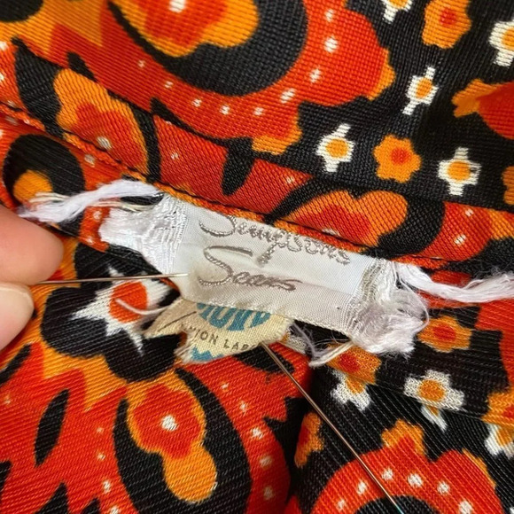 Vintage - Simpsons for Sears Retro 70’s Dress - Picture 9 of 11